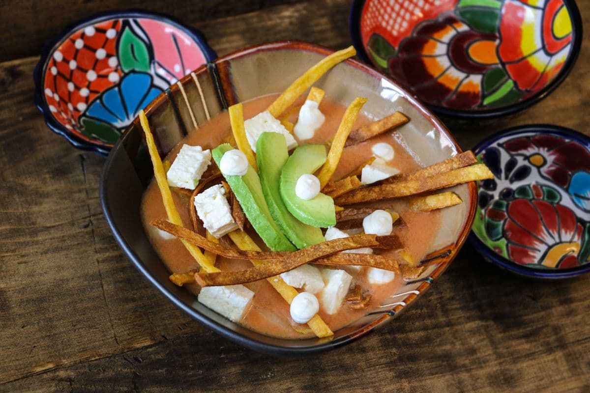 Sopa Azteca