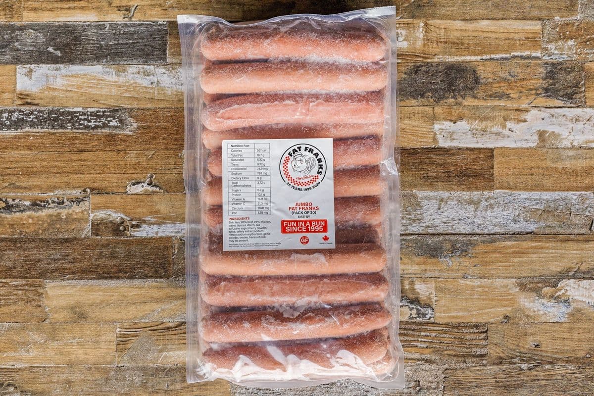 Jumbo Fat Franks Hot Dog Pack (30 pcs)