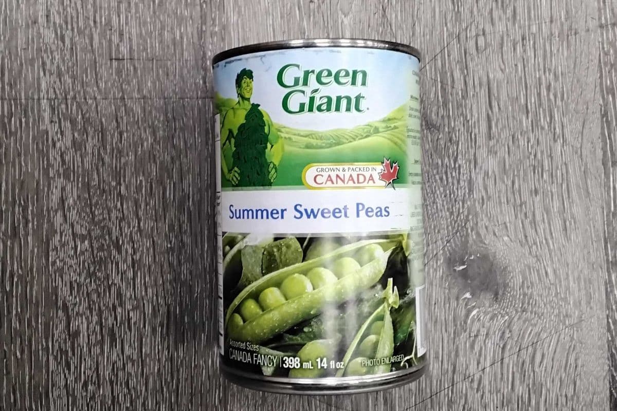 Green giant summer sweet peas (398ml)
