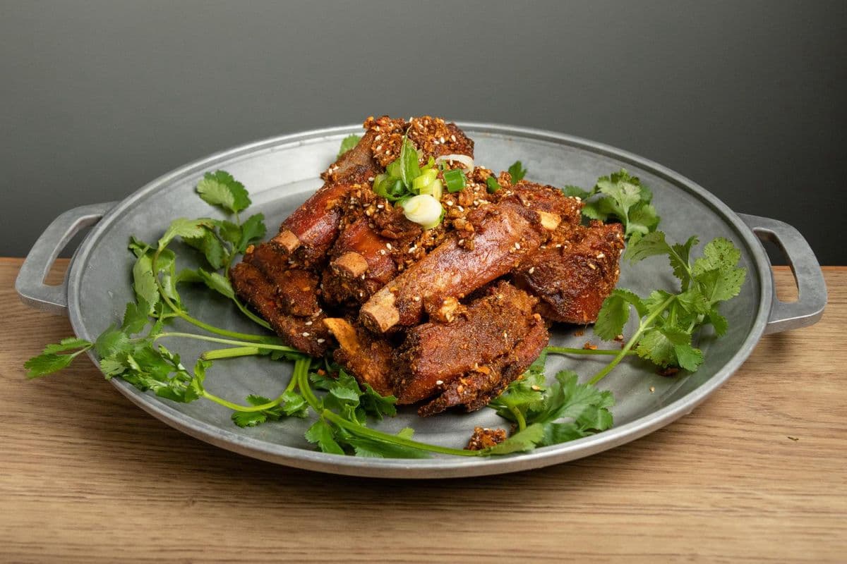 Spicy Lamb Chops (菜)香辣羊排