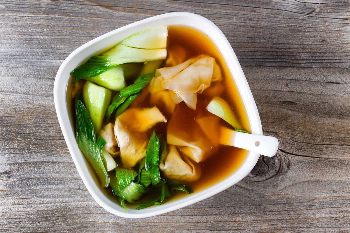 Wonton Soup for One