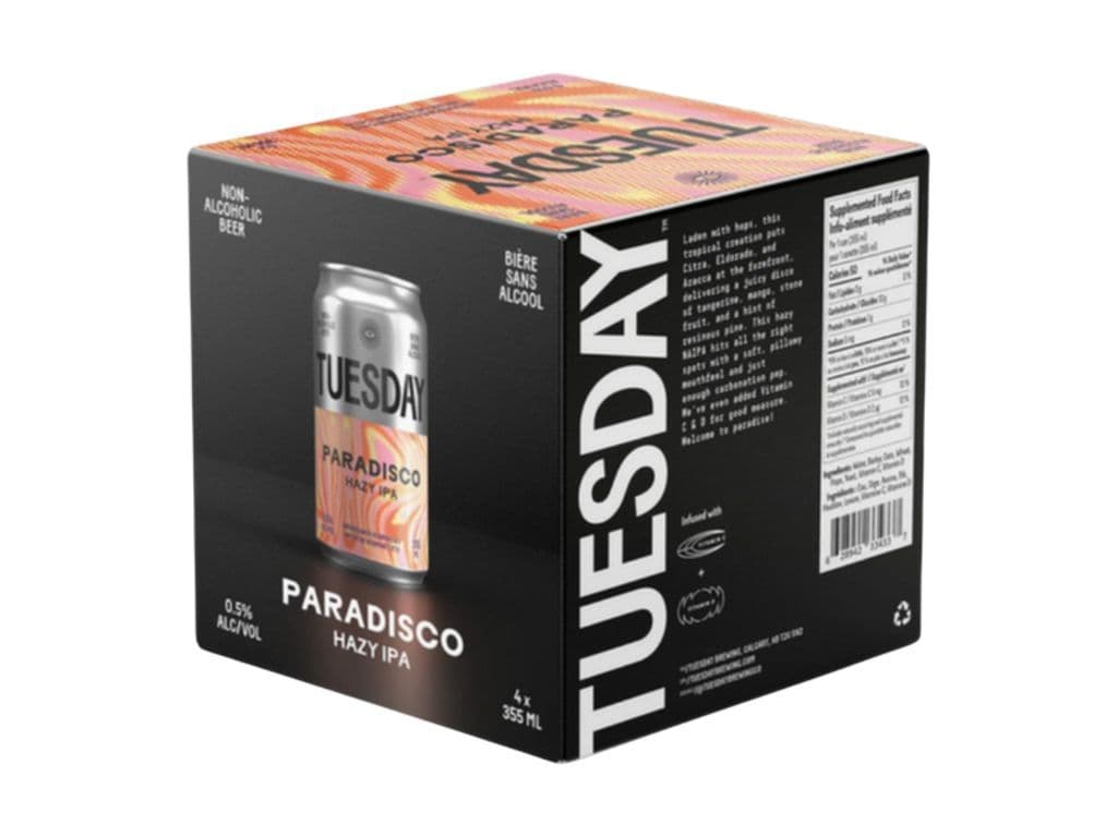 Tuesday - Paradisco Hazy IPA Non Alc