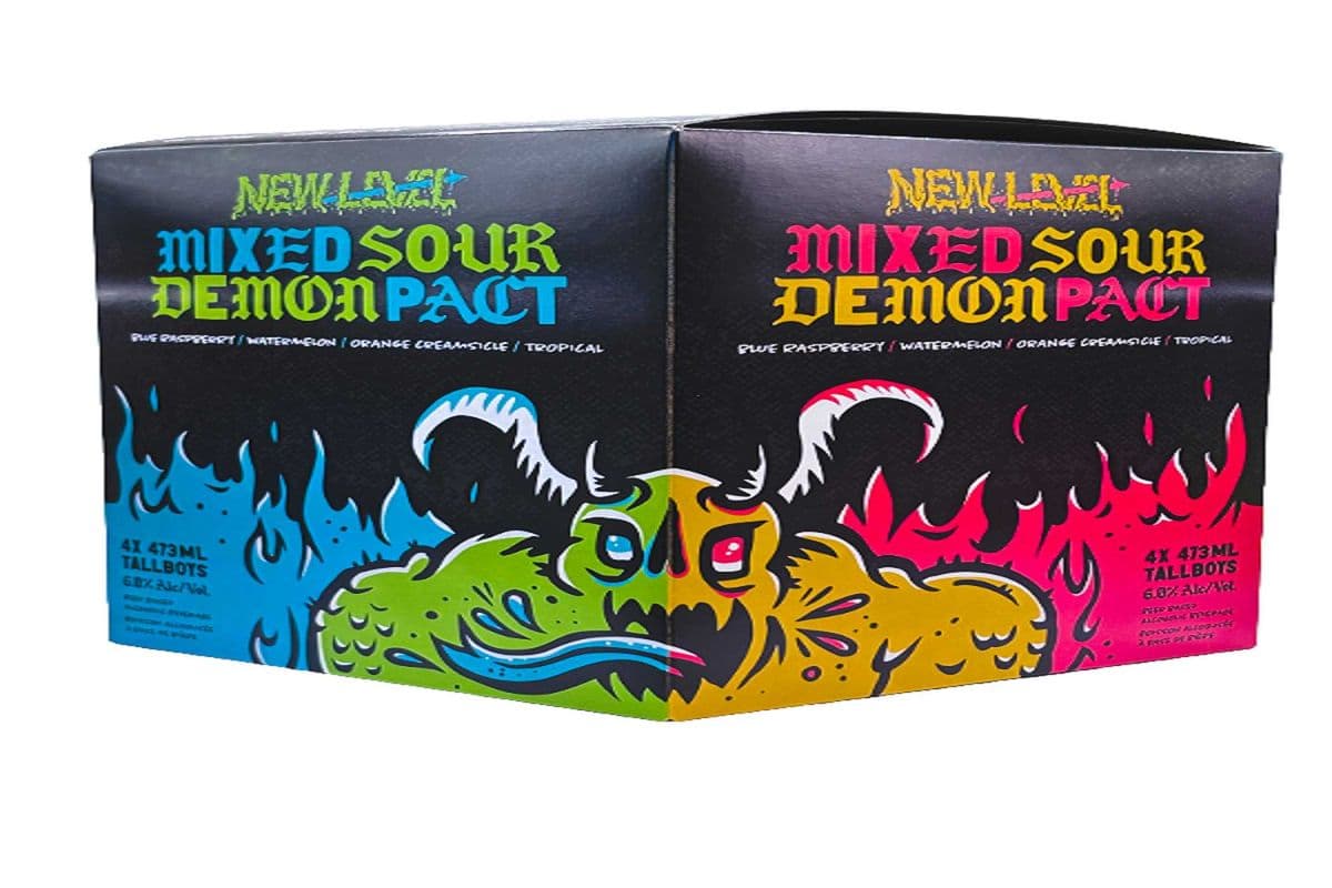 123573-NEW LEVEL MIXED SOUR DEMON (4 x 473ML)