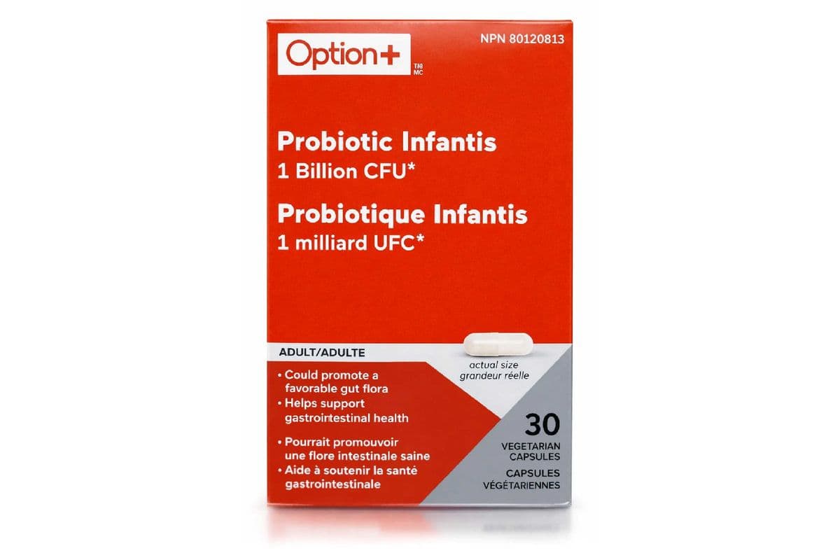 OPTION+ PROBIOTIC INFANTIS 1 BILLION CFU VEGETARIAN CAPSULE 30 PACK (30 CAPSULES)