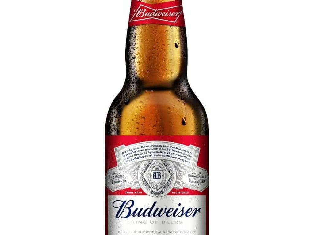 Budweiser Beer, 341 ml (5% ABV)