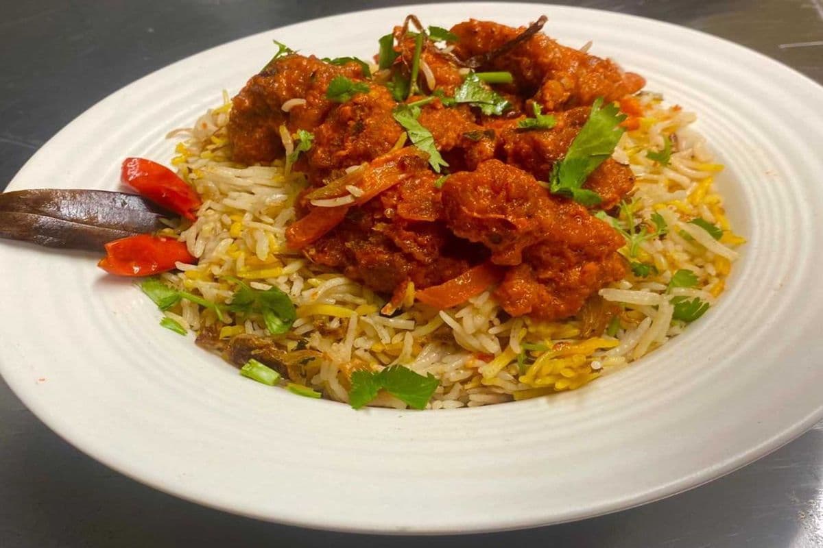 Chicken 65 Biryani (38 oz)