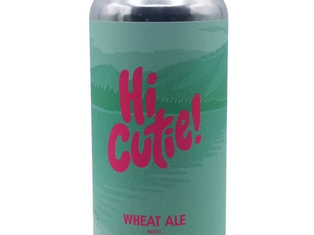 Hi Cutie! Raspberry Mint Wheat Ale 473ml 5% abv