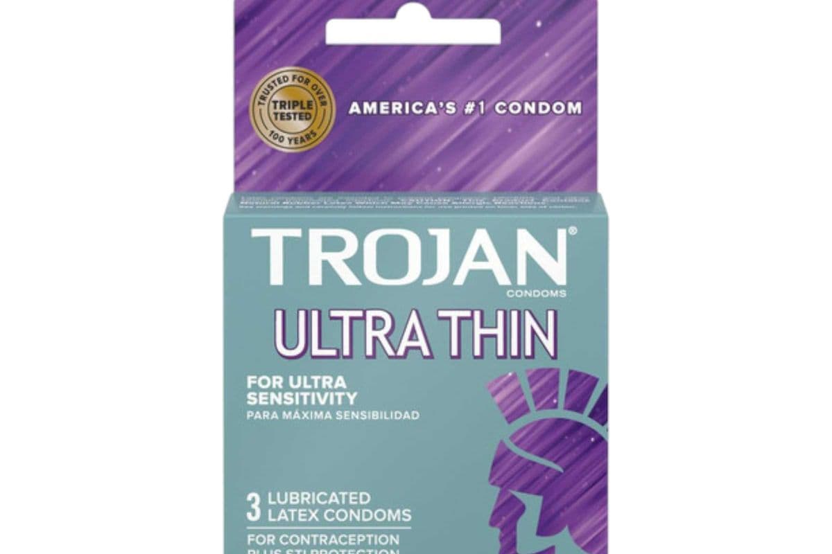 TROJAN ULTRA THIN CONDOMS (PACK OF 3)