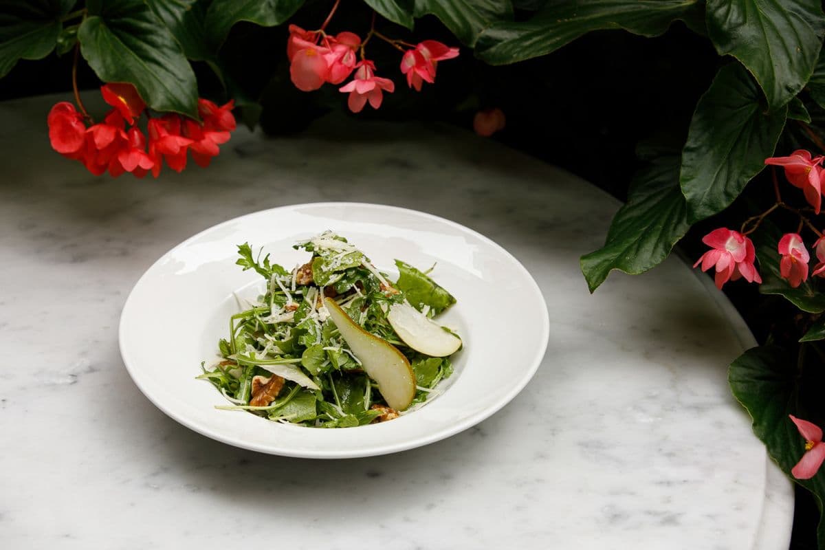 Arugula and Pear