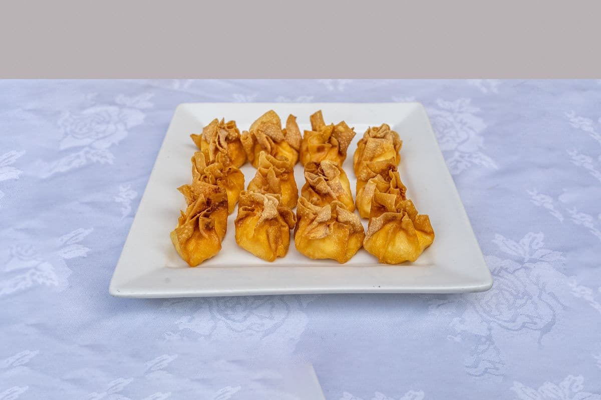 Deep Fried Cheese Wontons (6 pcs) (Dessert)