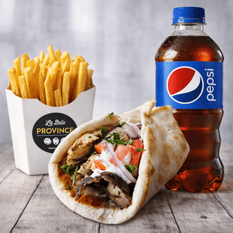 Trio Pita Philly Steak / Philly Steak Pita Trio