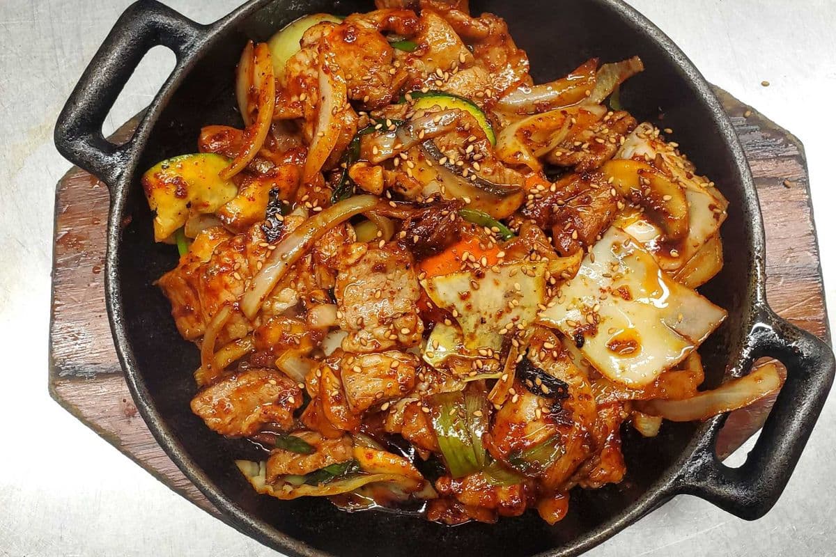 G2. Spicy Pork With Rice (Jaeyuk Bok Eum)
