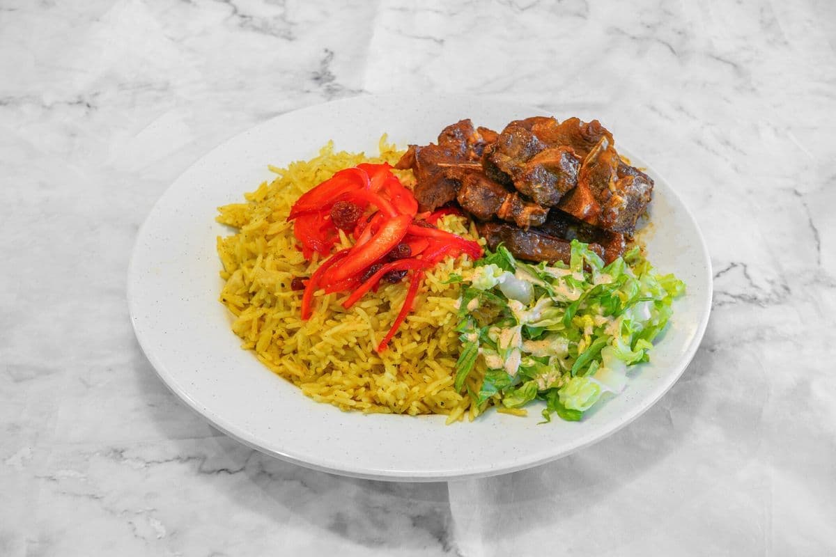 Goat (Hilib Ari) with Rice