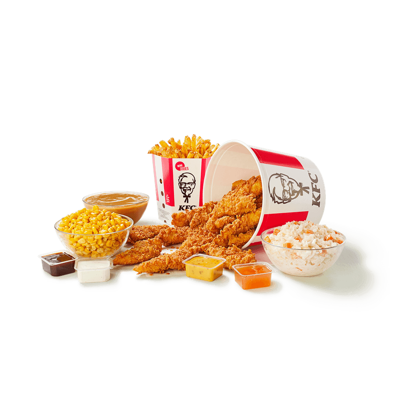 14 Piece Original Recipe Tenders Bucket and 4 Large Sides