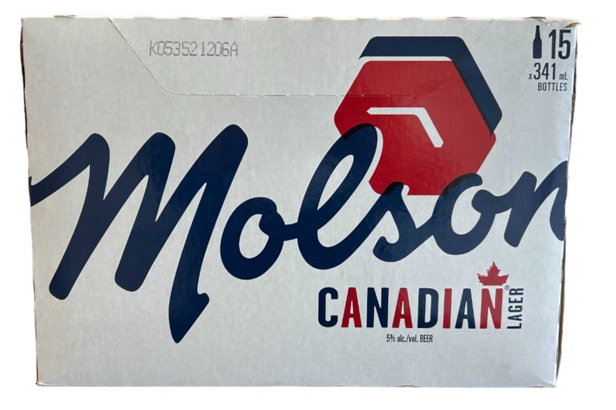 Molson Canadian (15 x 341 ml Bottles)