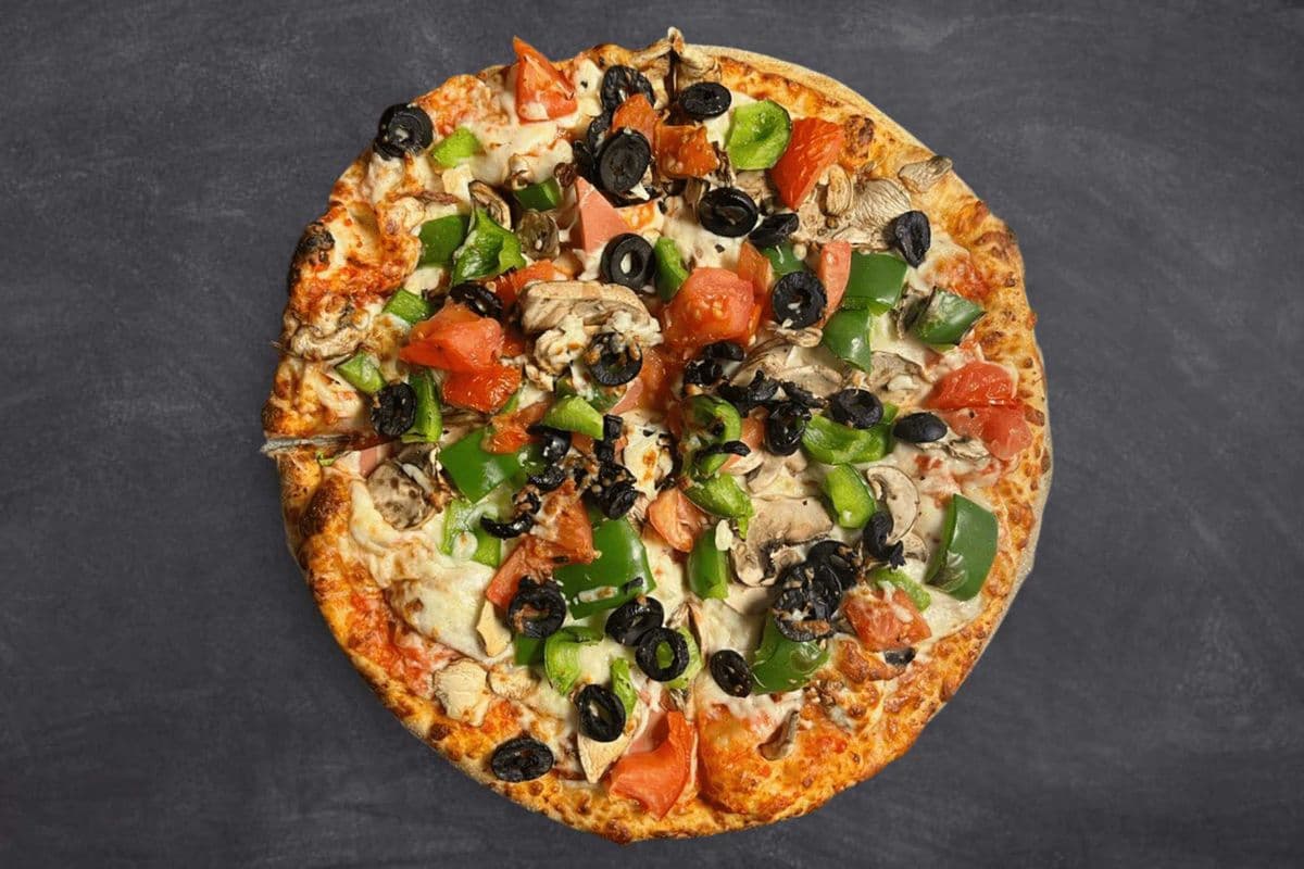 Pizzas 10" - Pizza Végétarienne / Vegetarian Pizza