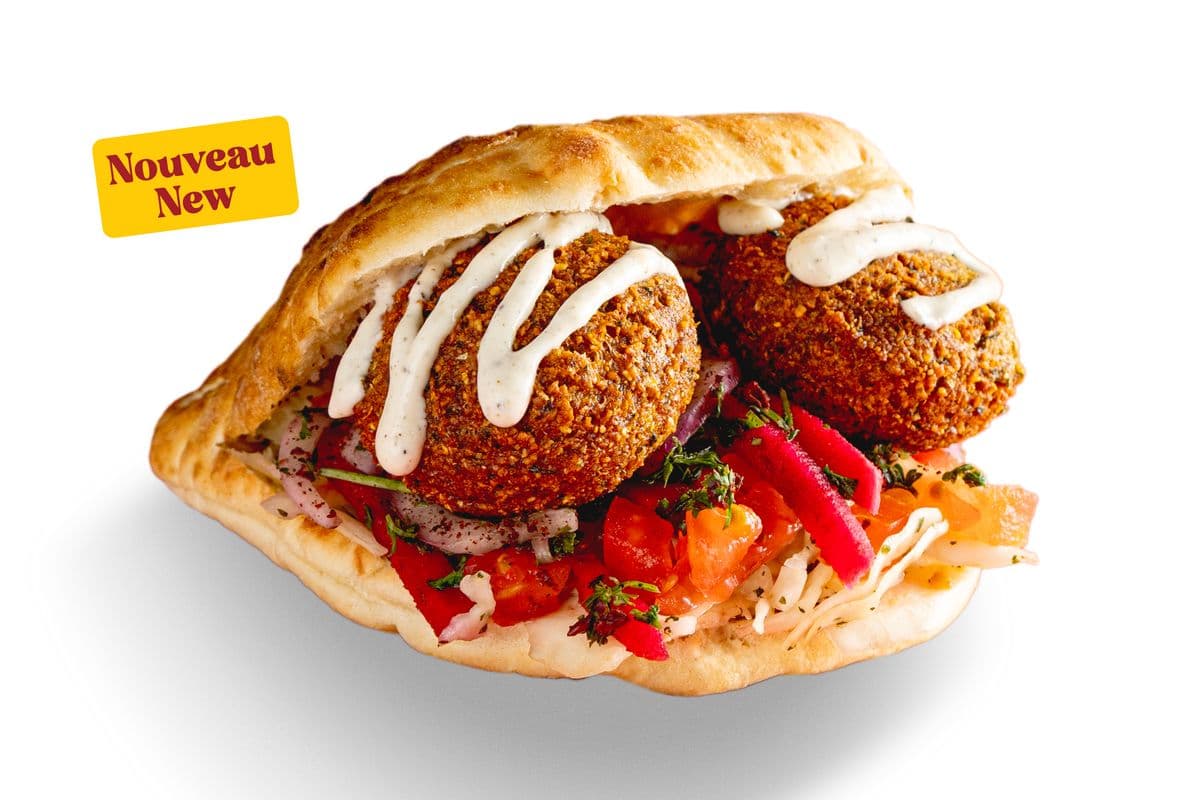 Pita Cuit au Four Falafel