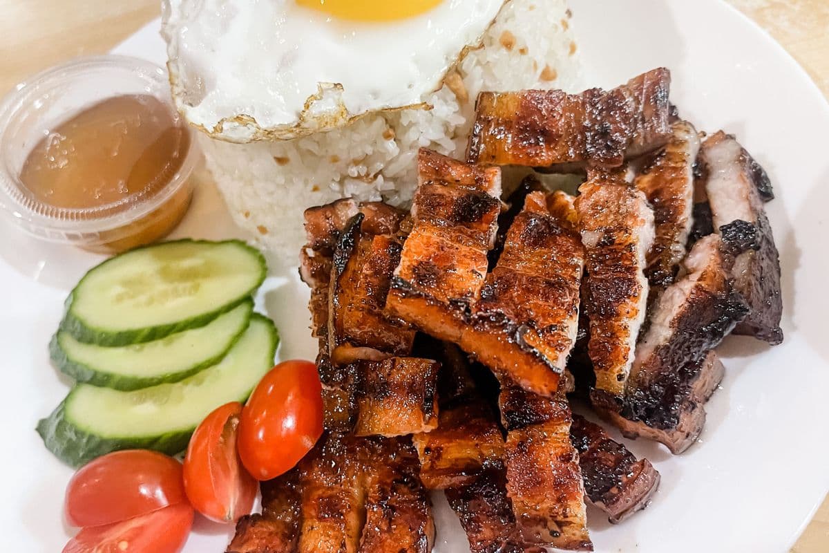 Grilled Liempo-silog