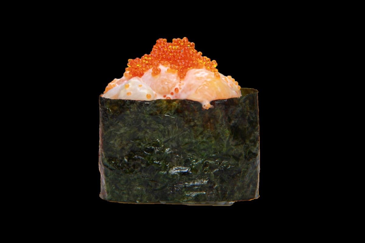 Chopped Scallop Nigiri Sushi