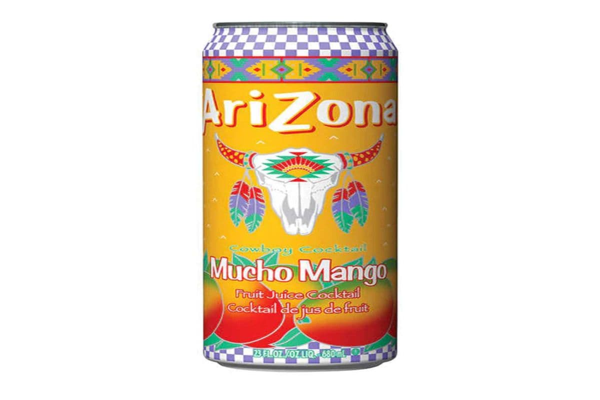 Arizona Mucho Mango Tea, 680ml King Can