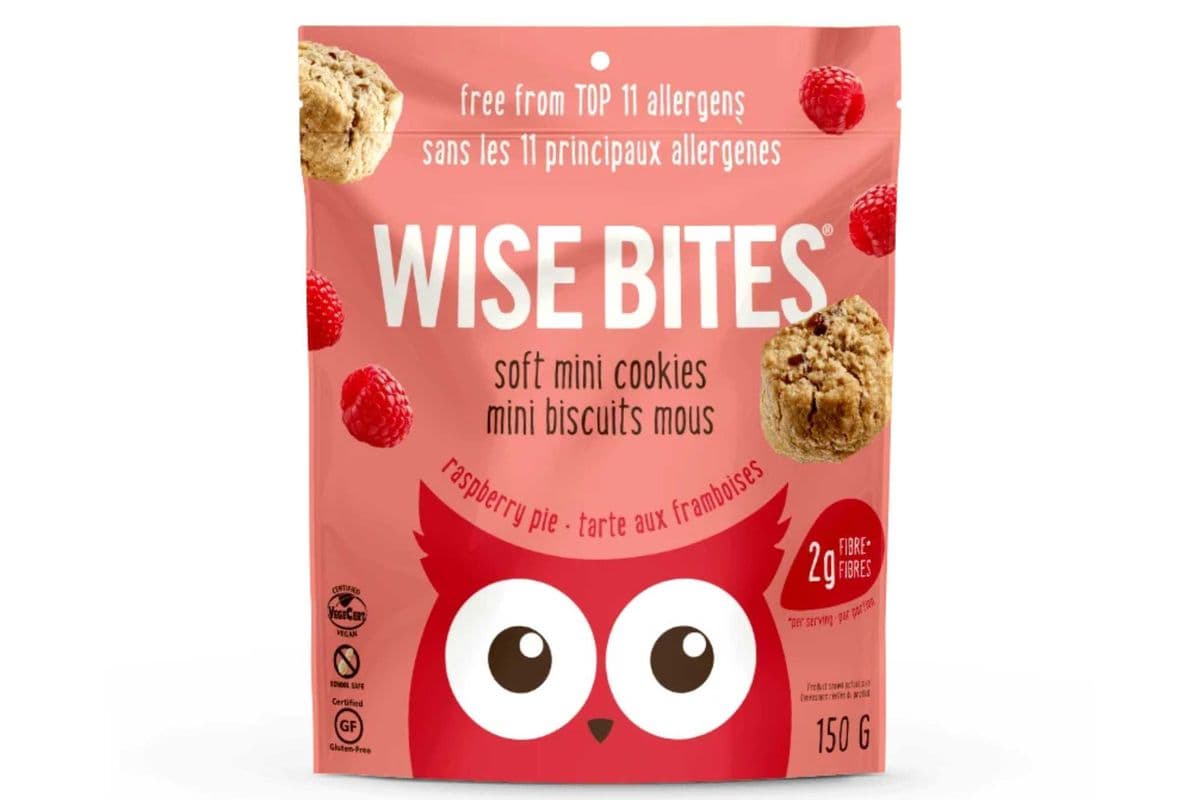 Wise Bites Raspberry Pie Soft Mini Cookies (150 g)