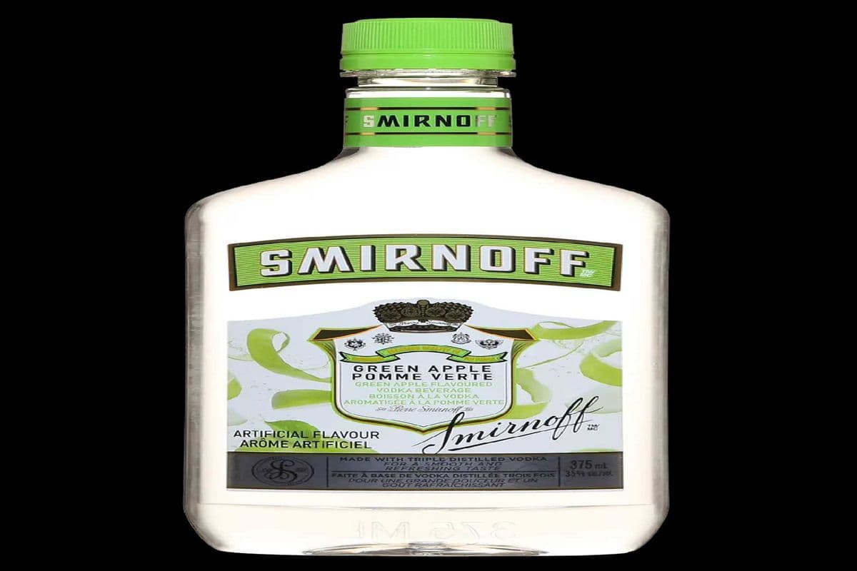 Smirnoff Vodka Green Apple (1 x 375ml)
