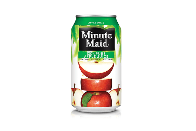 Jus de pommes (canette)