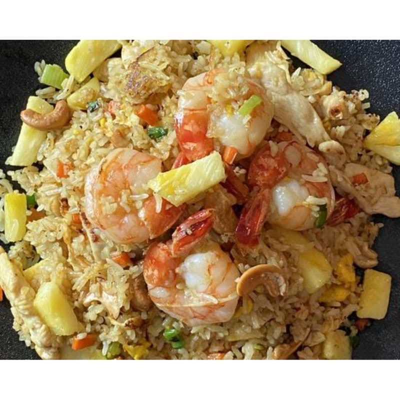 Pineapple Fried Rice with Cashews