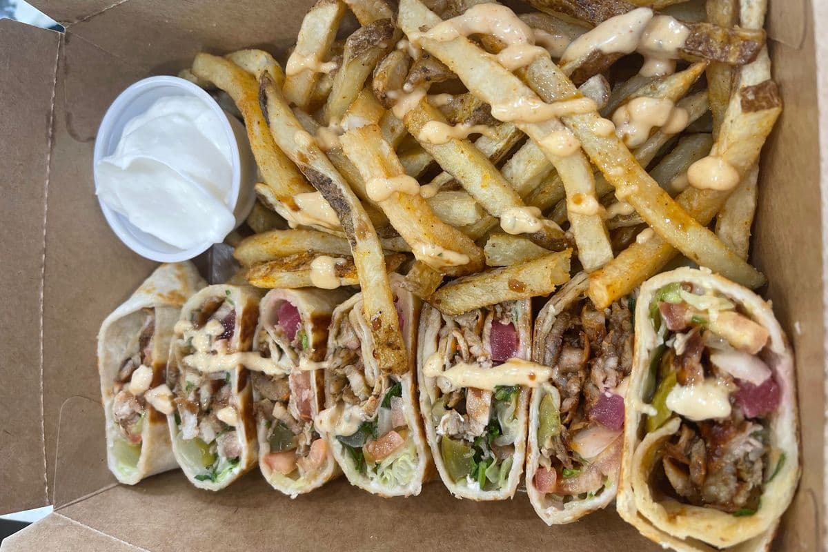 Saj wrap in a Box (12" flat Bread )