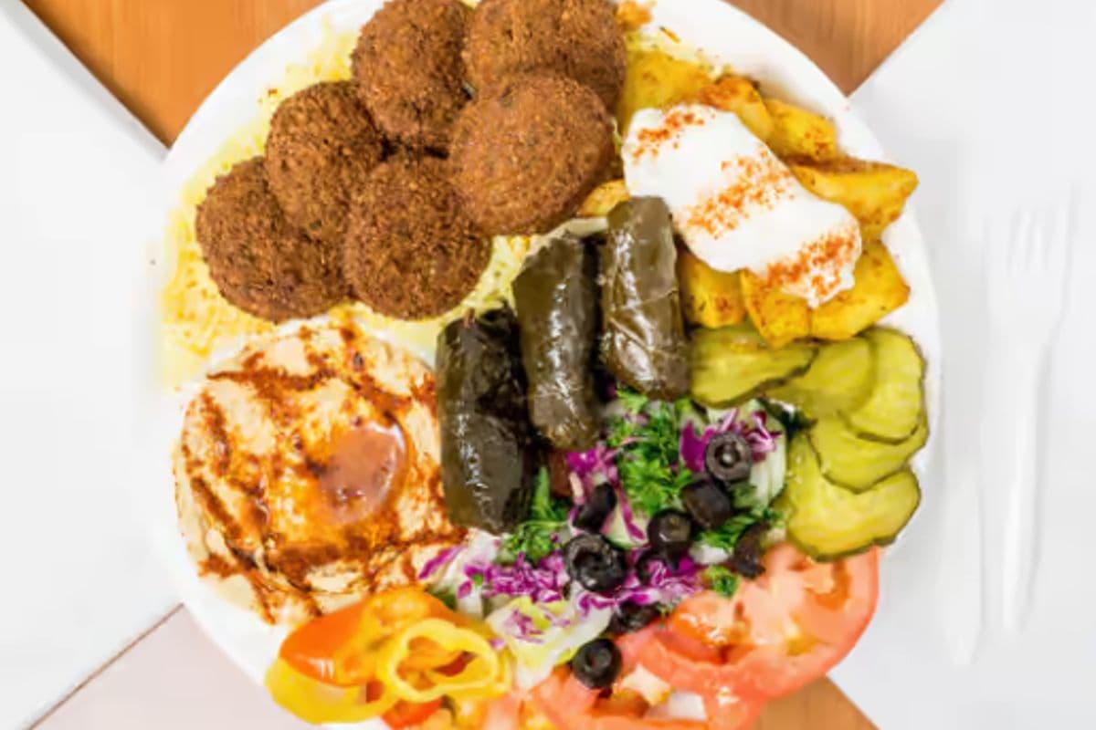 Vegetarian Falafel (Plate) (A)
