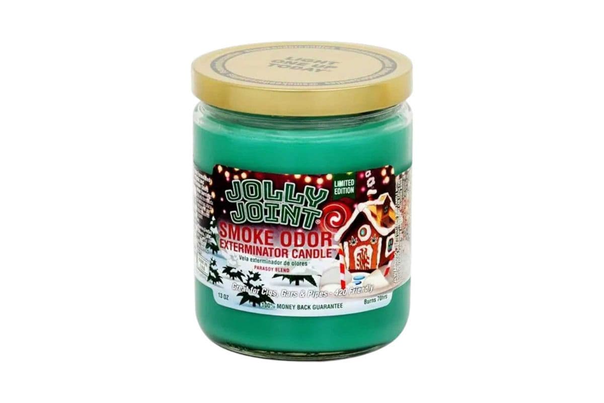 Smoke Odor Jolly Joint Candle (12oz)