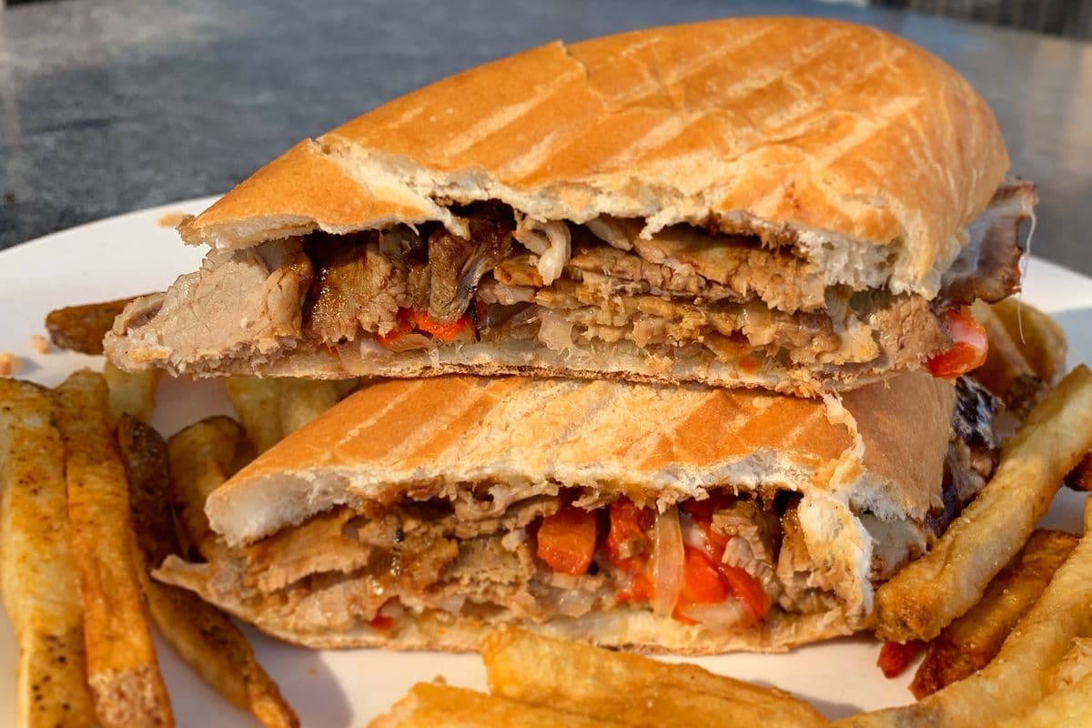 Cheesesteak Panini