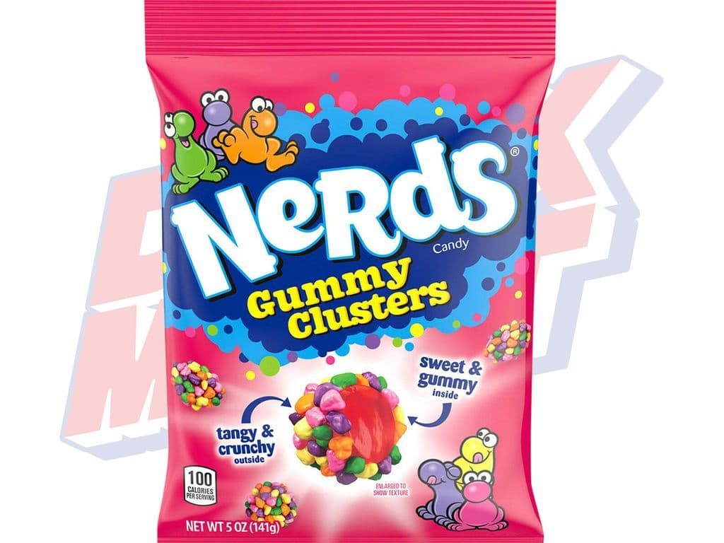 Nerds Gummy Cluster Peg Bag - 141g