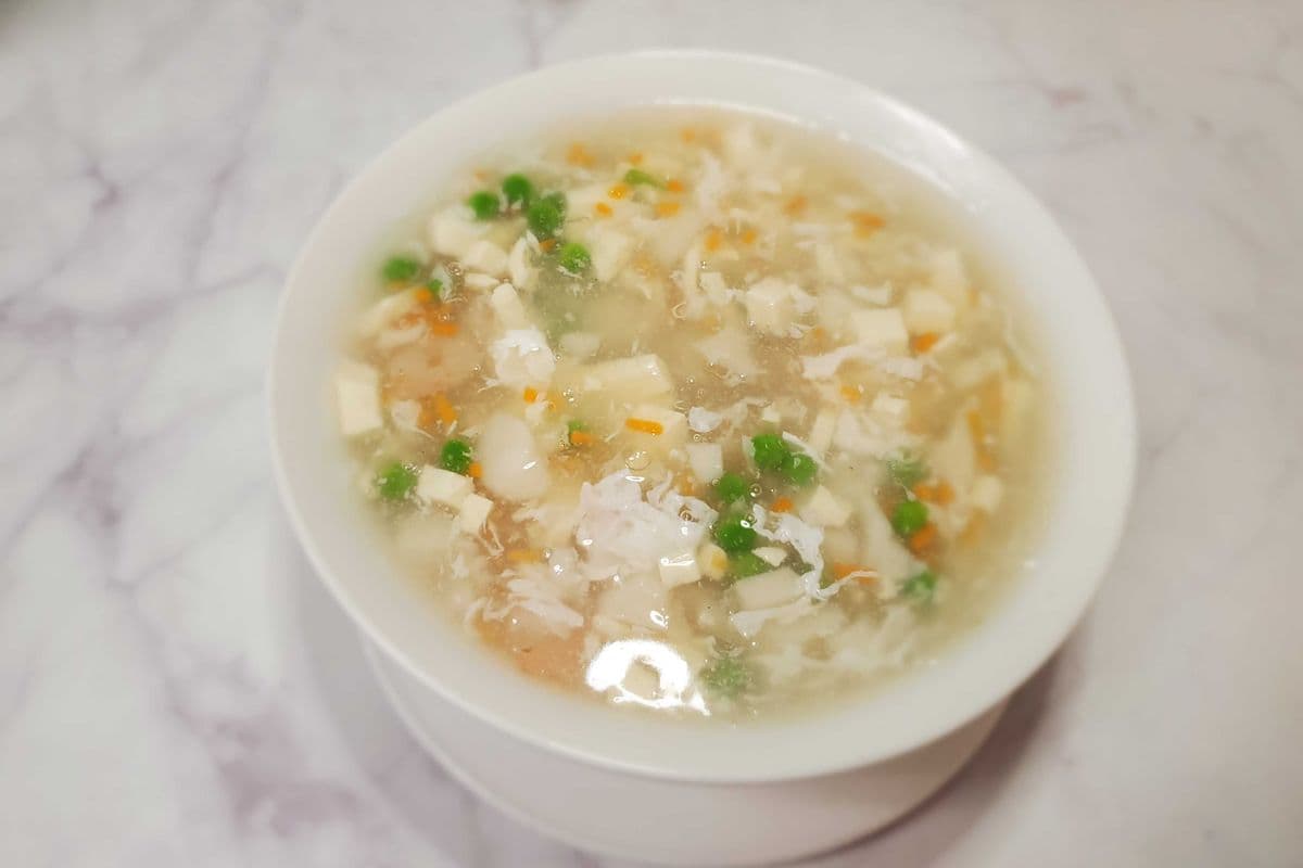 Seafood and Tofu Soup