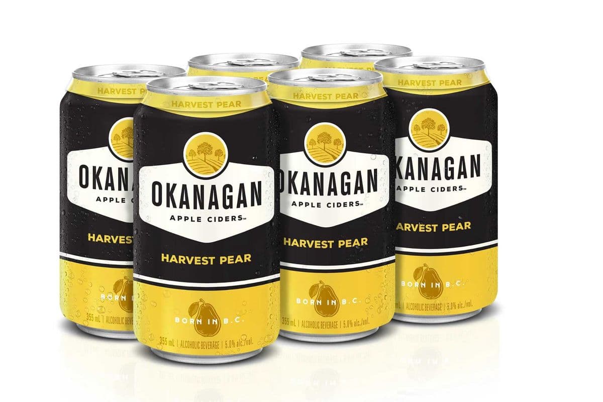 Okanagan Harvest Pear Cider (6 Cans) (6 x 355ML)