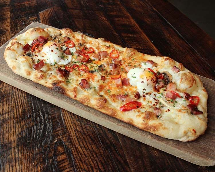 Spicy Smoked Bacon & Egg