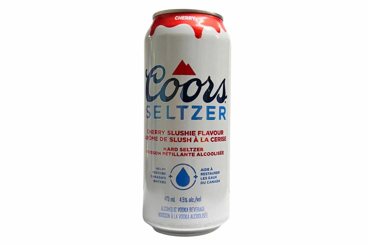 Coors Seltzer Slushie Cherry (1 x 473mL)