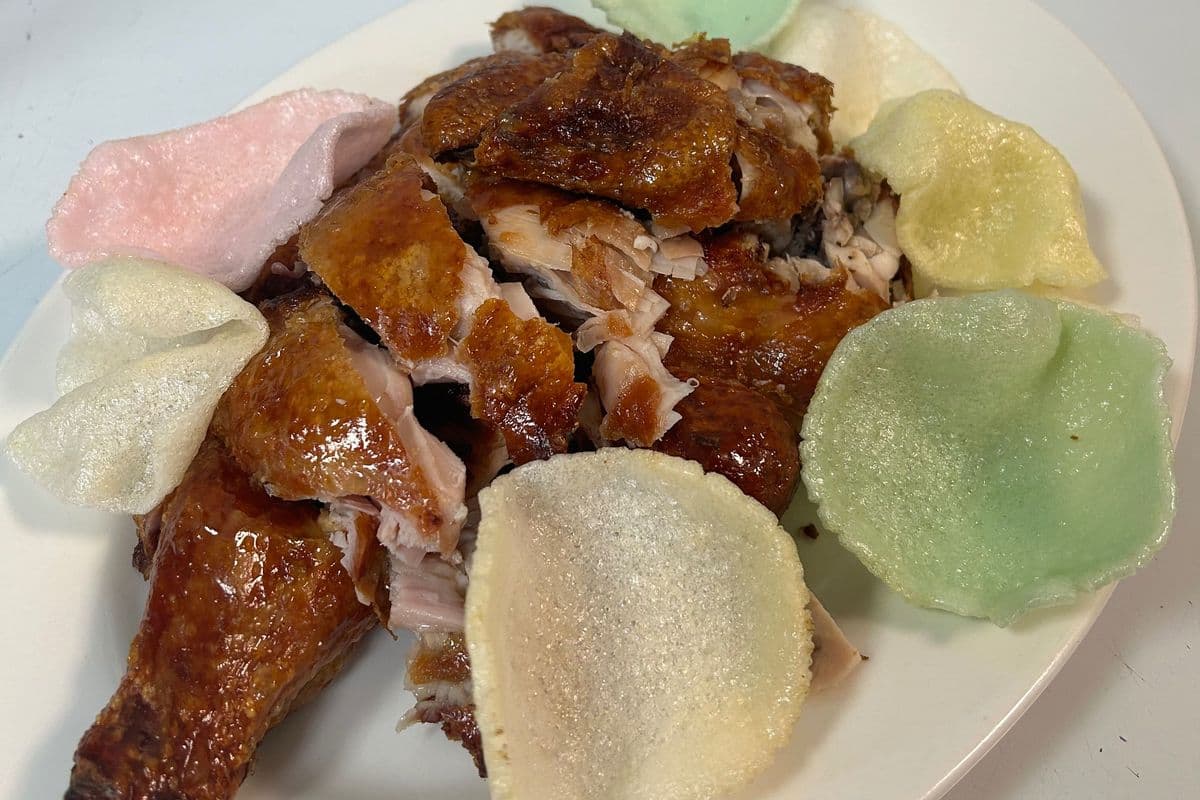43. Chinese Style Crispy Chicken (Half)
