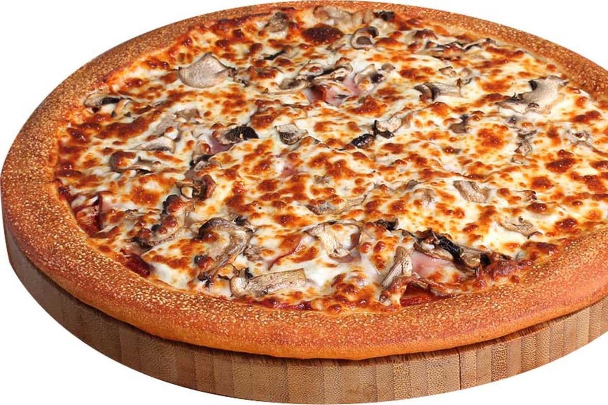 15" Ham & Mushroom (First Pizza)