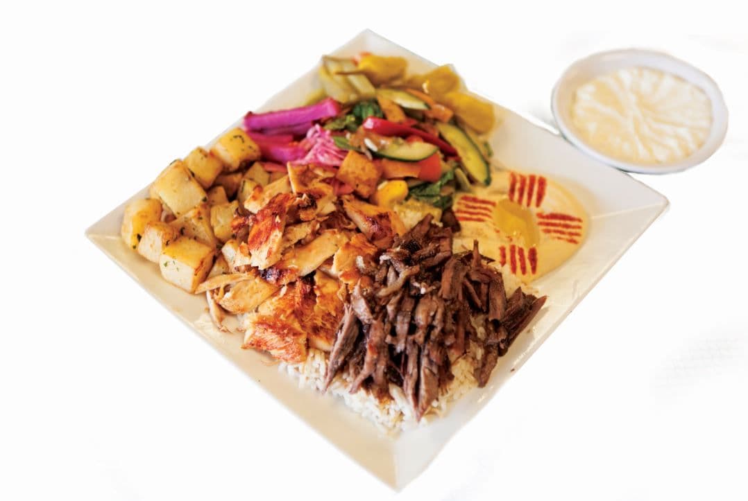 Mixed Shawarma Plate