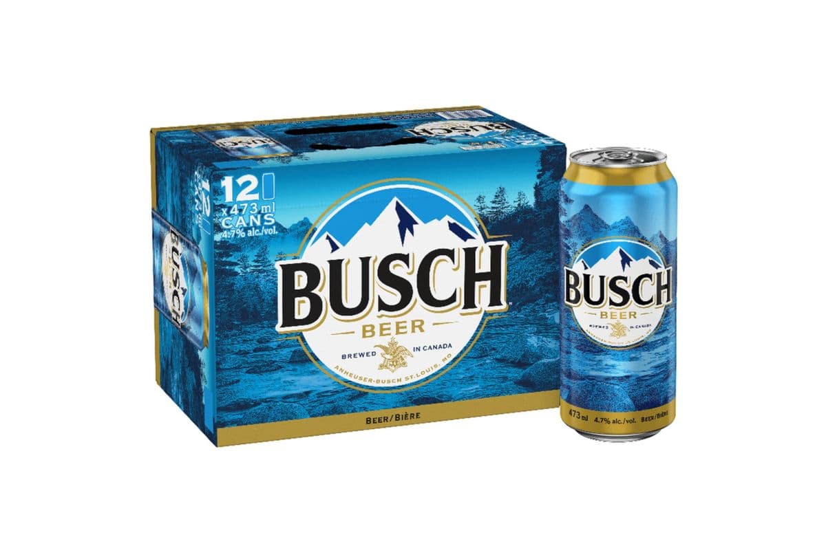 Busch Lager (12 x 473 ml Can)