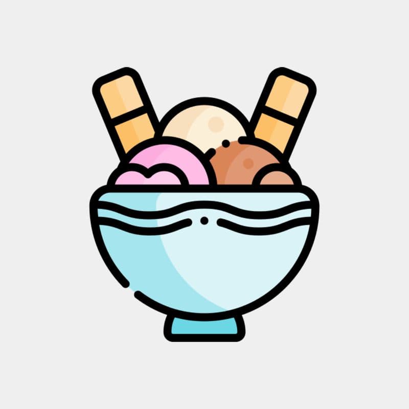 Bowl of Ice Cream