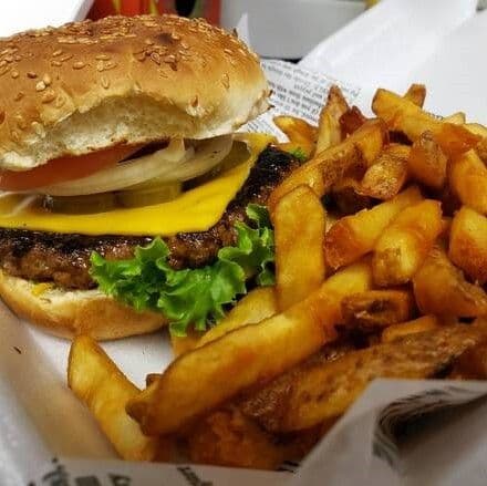 Cheese Burger Combo