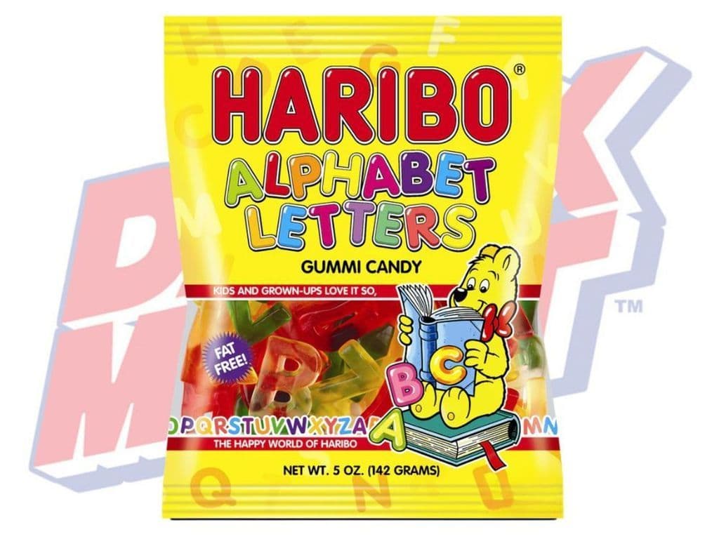 Haribo Alphabet Letters - 5oz