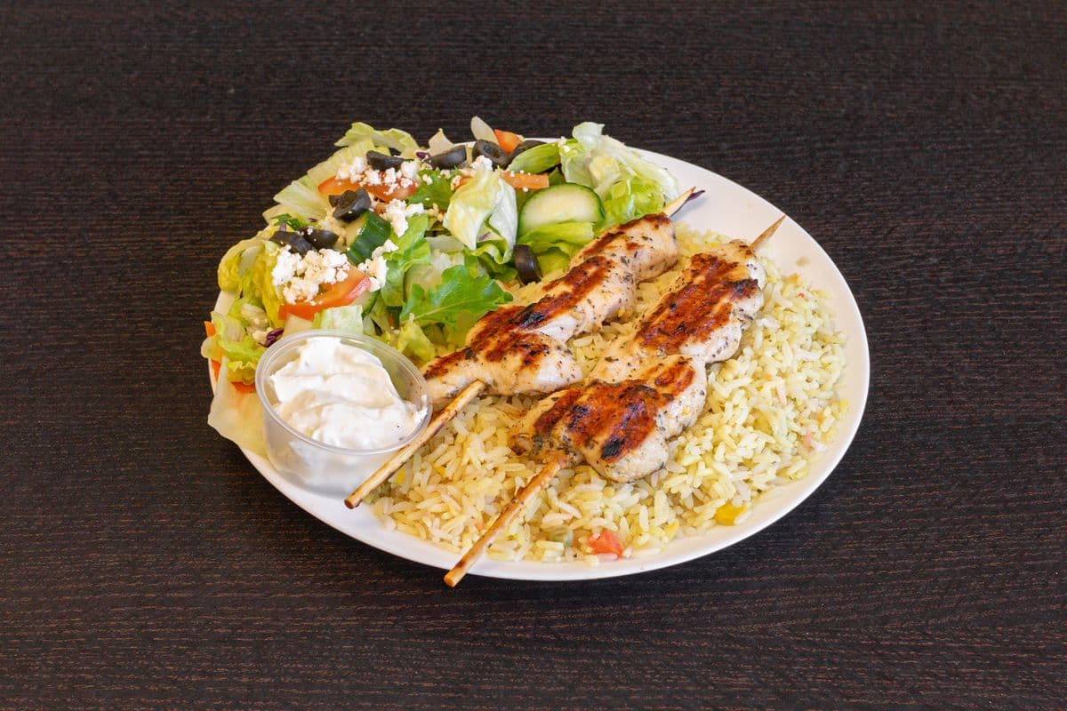 Chicken Souvlaki ( 2 skrewer)