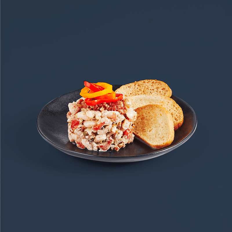 Tartare Crevettes Tex-mex (Entrée) / Tex-Mex Shrimps Tartare (appetizers)