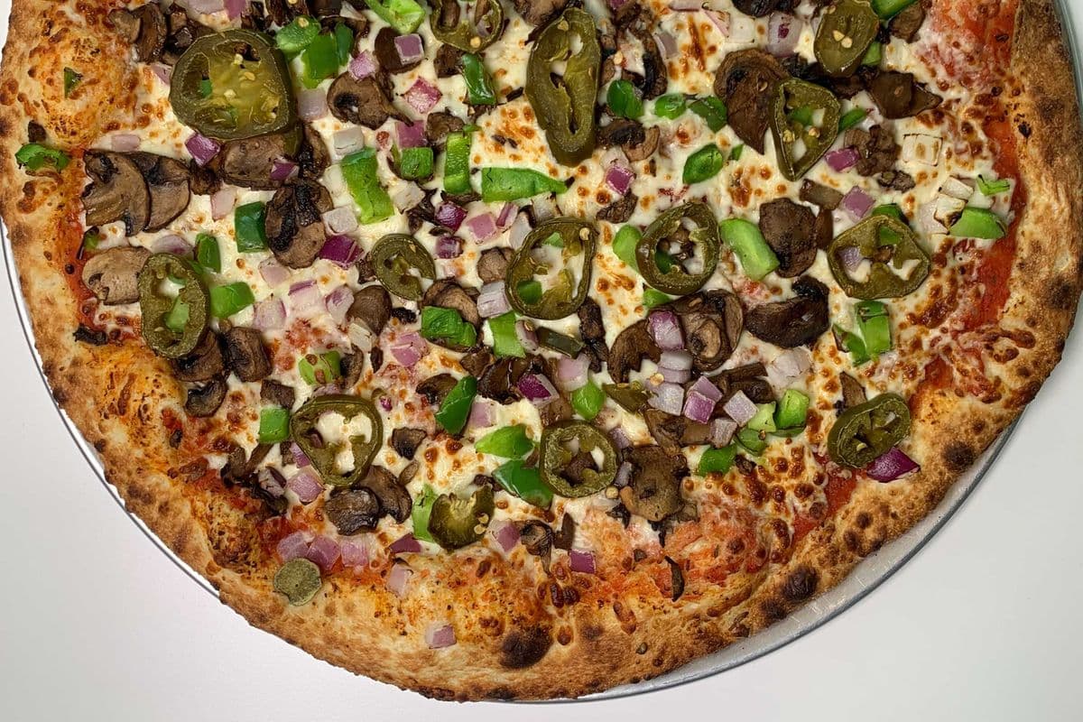 Loaded Veggie Big Love Pizza