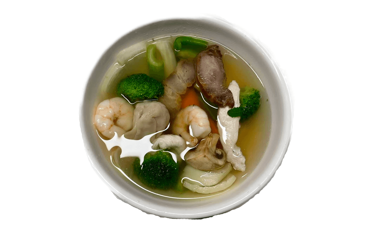 U3. Wor Wonton Soup (24oz, 5pcs) 窝云