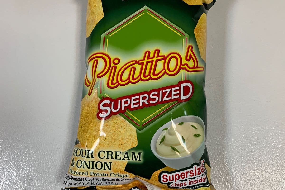 Jack’n’Jill - Piattos Supersized Sour Cream Onion Flavored Chips (170g) (250 Cal)