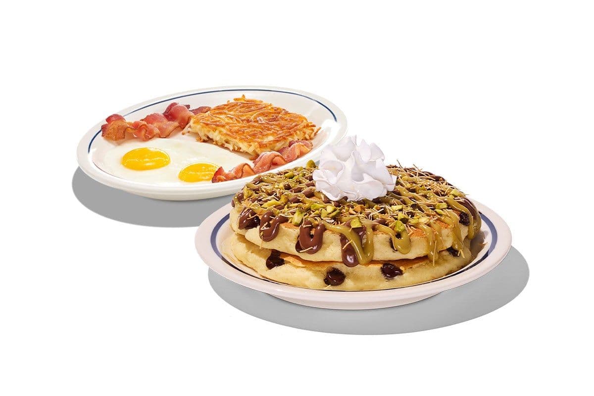 NEW Dubai Chocolate Pancakes Combo
